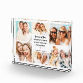 Moderne beste vrienden 6 Foto Collage Block (Rechts)