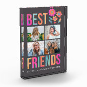 Moderne beste vrienden Collage Photo Block Fotoblokken (Links)