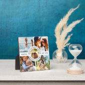 Moderne beste vrienden Foto Collage Besties Fotoplaat (Insitu)