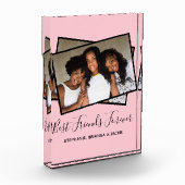 Moderne beste vrienden Foto op persoonlijke titel  (Links)