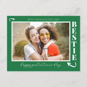 Moderne beste vrienden Galentine's Day beste vrien Feestdagenkaart