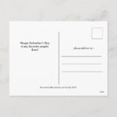 Moderne beste vrienden Galentine's Day beste vrien Feestdagenkaart (Achterkant)