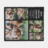 Moderne beste vrienden voor altijd | 6 Foto Fleece Deken (Voorkant (Horizontaal))