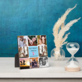 Moderne beste vrienden voor altijd 8-foto collage  fotoplaat (Insitu)