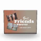 Moderne beste vrienden voor altijd fotoblokken (Voorkant)