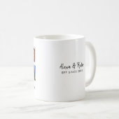 Moderne beste vrienden voor ooit 6 Fotocollage-pro Koffiemok (Voorkant rechts)