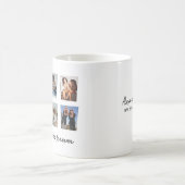 Moderne beste vrienden voor ooit 6 Fotocollage-pro Koffiemok (Center)