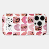 Moderne Beste Vriendin 6 Foto & Hart Collage Case-Mate iPhone Case (Achterkant (horizontaal))