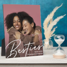 Moderne Besties Foto Gift