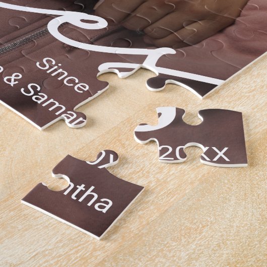 Moderne Besties Foto Gift Legpuzzel (Zijkant)