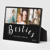 Moderne Besties Fotocollage Plaque Fotoplaat (Zijkant)