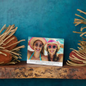 Moderne Besties Vriendschap Hartfoto Fotoplaat (Zijkant)