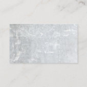 Moderne betonnen steen Eenvoudig Visitekaartje (Achterkant)