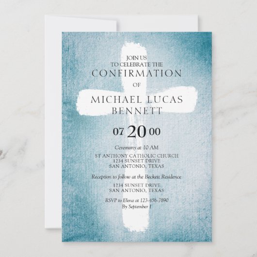 Moderne bevestiging kaart (Voorkant)