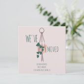 Moderne Bewegde NIEUWE Planten van het Adres van h Kaart (Staand voorkant)