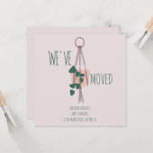 Moderne Bewegde NIEUWE Planten van het Adres van h Kaart (Voorkant / Achterkant in situ)