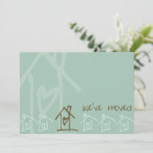 moderne bewegende aankondiging (Staand voorkant)