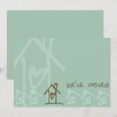 moderne bewegende aankondiging (Voorkant / Achterkant)