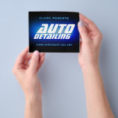 Moderne beweging geïnspireerd flyer (Hand)