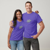Moderne Beweging van Vriendelijkheid Violet Gepers T-shirt (Unisex)