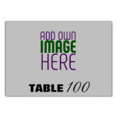 MODERNE BEWERKBARE EENVOUDIGE ASH AFBEELDING TEKST KAART (Voorkant)