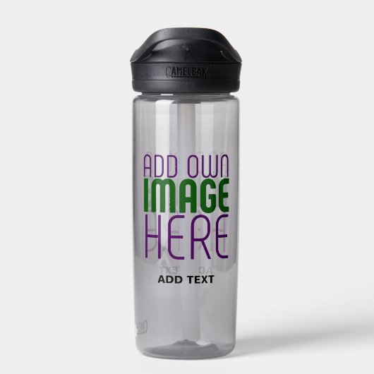 MODERNE BEWERKBARE EENVOUDIGE ASH AFBEELDING TEKST WATERFLES (Achterkant)