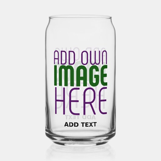 MODERNE BEWERKBARE EENVOUDIGE HELDERE AFBEELDING T BLIKVORM GLAS (Voorkant)