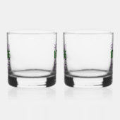 MODERNE BEWERKBARE EENVOUDIGE HELDERE AFBEELDING T WHISKY GLAS (Links)
