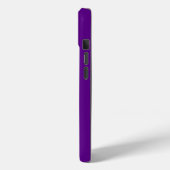 MODERNE BEWERKBARE EENVOUDIGE INDIGO AFBEELDING TE Case-Mate iPhone CASE (Achterkant / Links)