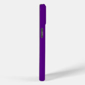 MODERNE BEWERKBARE EENVOUDIGE INDIGO AFBEELDING TE Case-Mate iPhone CASE (Achterkant / Rechts)