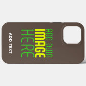 MODERNE BEWERKBARE EENVOUDIGE KOFFIE AFBEELDING TE Case-Mate iPhone CASE (Achterkant (horizontaal))