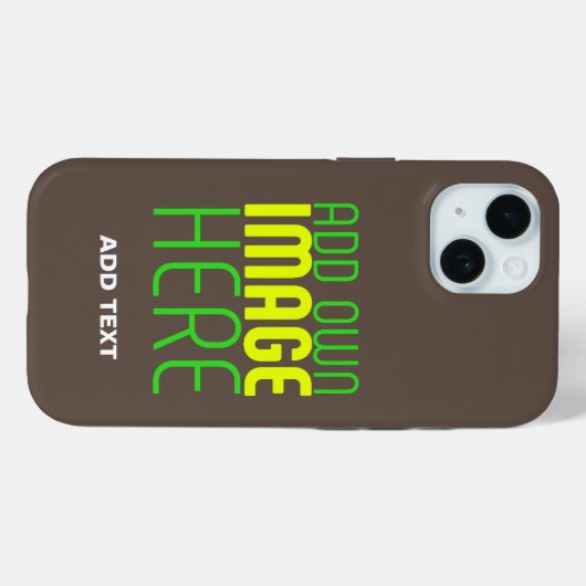 MODERNE BEWERKBARE EENVOUDIGE KOFFIE AFBEELDING TE Case-Mate iPhone CASE (Achterkant (horizontaal))