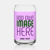 MODERNE BEWERKBARE EENVOUDIGE MAUVE AFBEELDING TEK BLIKVORM GLAS (Achterkant)