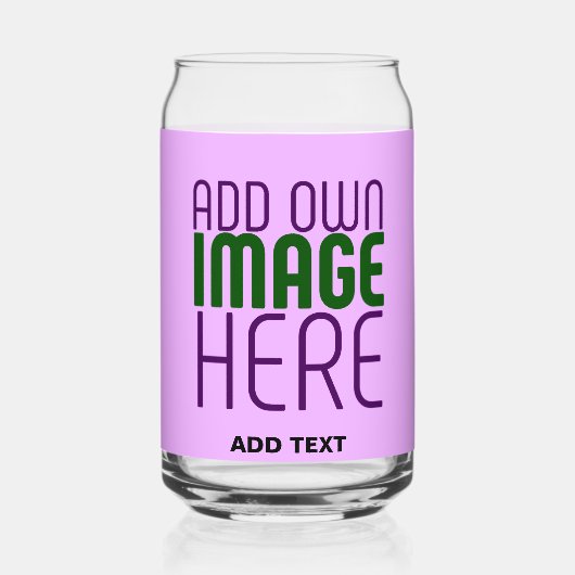 MODERNE BEWERKBARE EENVOUDIGE MAUVE AFBEELDING TEK BLIKVORM GLAS (Achterkant)