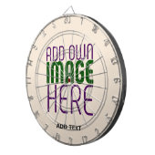 MODERNE BEWERKBARE EENVOUDIGE NATUURLIJKE AFBEELDI DARTBORD (Voorkant Rechts)