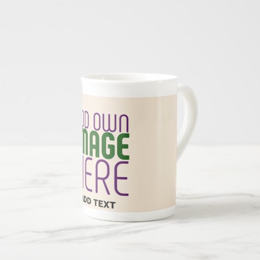 MODERNE BEWERKBARE EENVOUDIGE NATUURLIJKE AFBEELDI PORSELEIN KOP (Voorkant rechts)