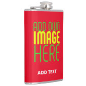 MODERNE BEWERKBARE EENVOUDIGE RODE AFBEELDING TEKS HEUPFLES (Rechts)