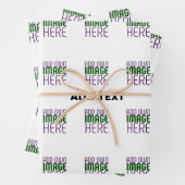 MODERNE BEWERKBARE EENVOUDIGE WITTE AFBEELDING TEK INPAKPAPIER VEL (In situ)