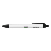 MODERNE BEWERKBARE EENVOUDIGE WITTE AFBEELDINGSTEK BLAUWE INKT PEN (Bovenkant)