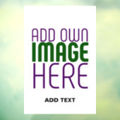 MODERNE BEWERKBARE EENVOUDIGE WITTE AFBEELDINGSTEK RAAMSTICKER (Vel 3)