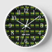 MODERNE BEWERKBARE EENVOUDIGE ZWARTE AFBEELDING TE (Voorkant)