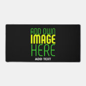 MODERNE BEWERKBARE EENVOUDIGE ZWARTE AFBEELDING TE BUREAUMAT (Voorkant)