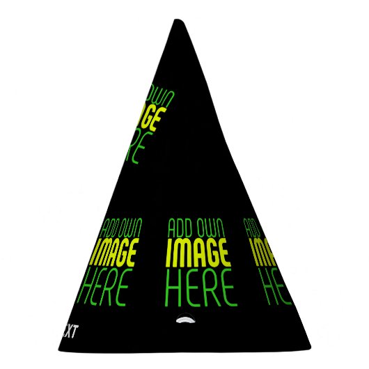 MODERNE BEWERKBARE EENVOUDIGE ZWARTE AFBEELDING TE FEESTHOEDJES (Rechts)