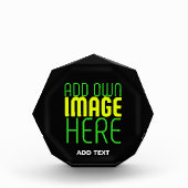 MODERNE BEWERKBARE EENVOUDIGE ZWARTE AFBEELDING TE FOTOBLOKKEN (Voorkant)