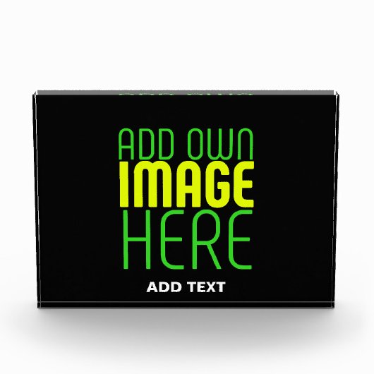 MODERNE BEWERKBARE EENVOUDIGE ZWARTE AFBEELDING TE FOTOBLOKKEN (Voorkant)