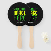 MODERNE BEWERKBARE EENVOUDIGE ZWARTE AFBEELDING TE HANDWAAIER (Voorkant en achterkant)