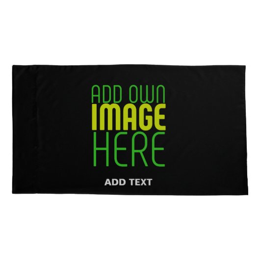 MODERNE BEWERKBARE EENVOUDIGE ZWARTE AFBEELDING TE KUSSENSLOOP (Achterkant)