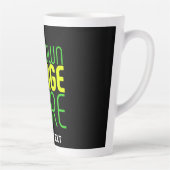 MODERNE BEWERKBARE EENVOUDIGE ZWARTE AFBEELDING TE LATTE MOK (Rechts)