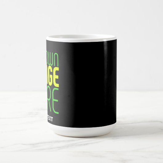 MODERNE BEWERKBARE EENVOUDIGE ZWARTE AFBEELDING TE MAGISCHE MOK (Midden)