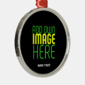 MODERNE BEWERKBARE EENVOUDIGE ZWARTE AFBEELDING TE METALEN ORNAMENT (Rechts)